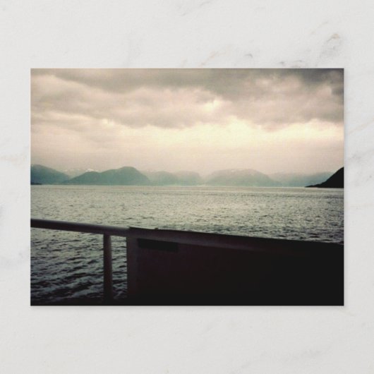 ノルウェー巡航 ポストカード (正面)