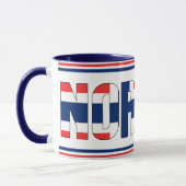 ノルウェー愛国心あふれるコーヒー マグカップ (左)