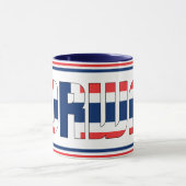 ノルウェー愛国心あふれるコーヒー マグカップ (中央)