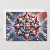 ノルウェー招待状との特別デザイン 招待状 (正面)