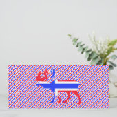 ノルウェー招待 招待状 (スタンド正面)
