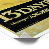 ノルウェー旅行 – ヴィンテージ船広告 ポスター (角)