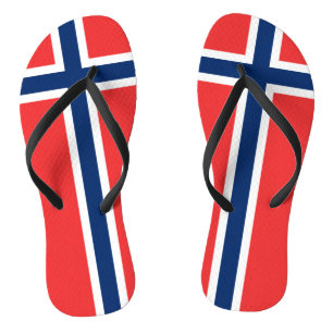 ノルウェー旗 ビーチサンダル