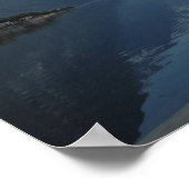 ノルウェー氷河の風景のポスター ポスター (角)