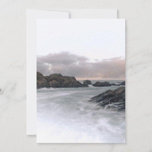 ノルウェー海岸海岸 カード (正面)