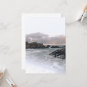 ノルウェー海岸海岸 カード (正面/裏面インサイチュ)