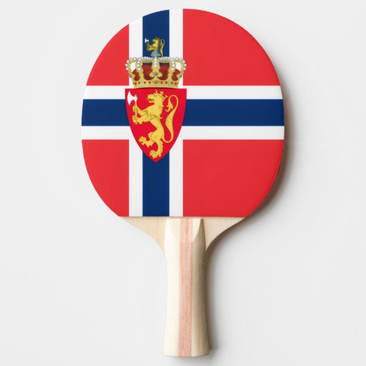ノルウェー王国卓球ラケット！ 卓球ラケット (正面)