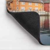 ノルウェー絵を描ハウス マウスパッド (コーナー)