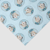 ノルウェー絵を描ブフンドオリジナルドッグアート 薄葉紙 (詳細)