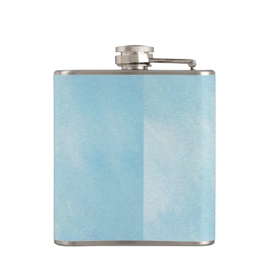 ノルウェー絵画のブフンドさん – かわいいオリジナルドッグアート フラスク (裏面)