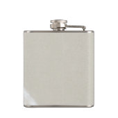 ノルウェー絵画ルンデフンド – オリジナルドッグアート フラスク (裏面)