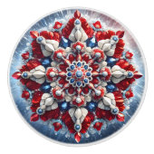 ノルウェー色のセラミックノブのプル セラミックノブ (正面)