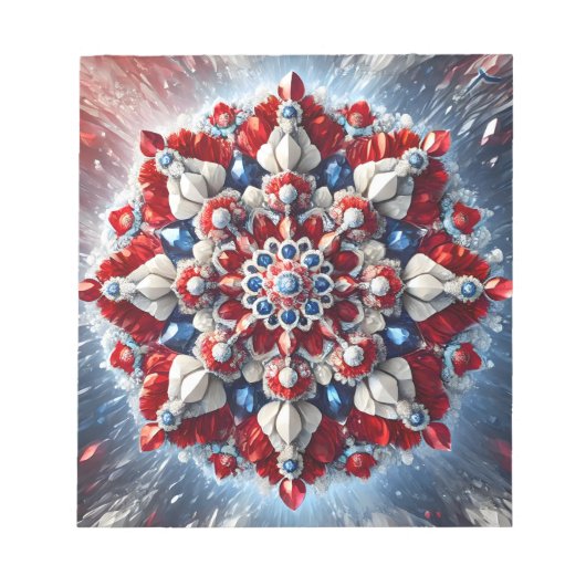 ノルウェー色のメモ帳のモダンデザイン ノートパッド (正面)