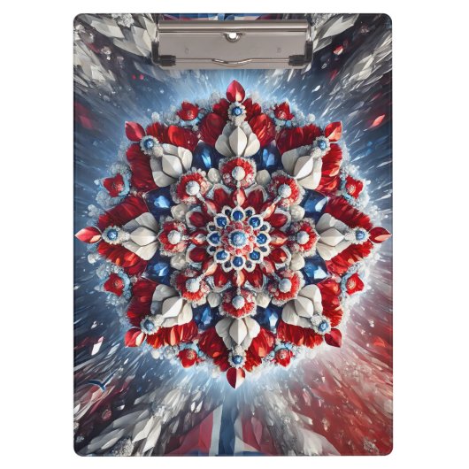 ノルウェー色の愛国的なクリップボード クリップボード (正面)