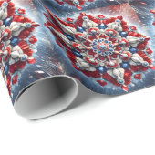 ノルウェー色の特殊なラッピング紙 ラッピングペーパー (ロールコーナー)