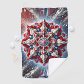 ノルウェー色ゴルフタオル ゴルフタオル (インサイチュ)