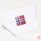 ノルウェー角光沢フラグ スクエアシール (封筒)