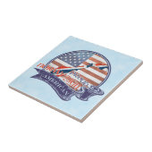 ノルウェー誇りを持った系アメリカの陶磁器タイル タイル (側面)