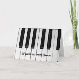ノルウェー誕生日カード カード