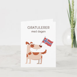 ノルウェー誕生日カード – グレートラーメッドダーゲン カード