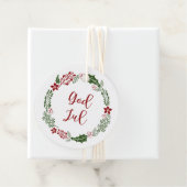 ノルウェー語とスウェーデン語のメリークリスマスカスタム、 フェイバータグ (インサイチュ)