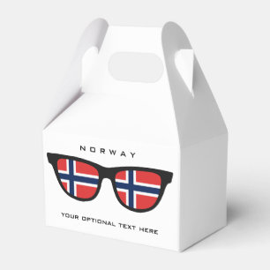 ノルウェー語の影付きカスタム文字と色のお気に入りボックス フェイバーボックス