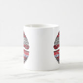 ノルウェー語ノルウェー語オーステリーヒッシュオーステリーヒックバウム コーヒーマグカップ (中央)