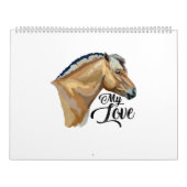 ノルウェー語フィヨルドホースギフトフィヨルドポニー カレンダー (カバー)