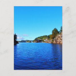 ノルウェー語フィヨルド ポストカード