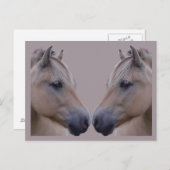 ノルウェー語フィヨルド ポストカード (正面/裏面)