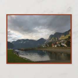 ノルウェー語フィヨルド(Aurlandsfjord) ポストカード