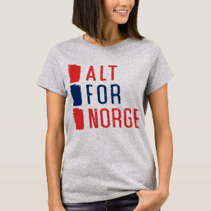 ノルウェー語モットーの代替 Tシャツ