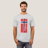 ノルウェー語 - 素敵な一日を Tシャツ (正面フル)