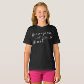 ノルウェー語Atハート、ノルウェー Tシャツ (正面フル)