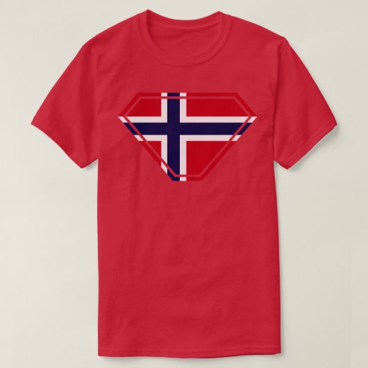 ノルウェー超権限 Tシャツ (デザイン正面)