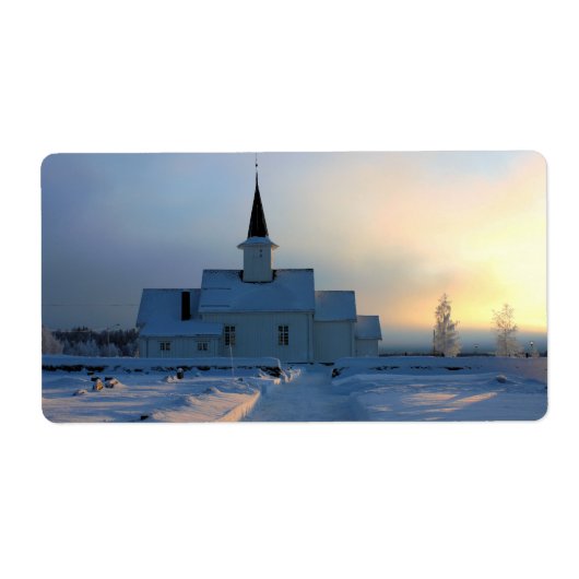 ノルウェー雪 ラベル (正面)