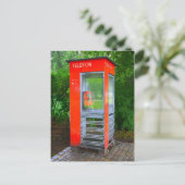 ノルウェー電話ブース ポストカード (スタンド正面)