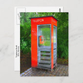 ノルウェー電話ブース ポストカード (正面/裏面)