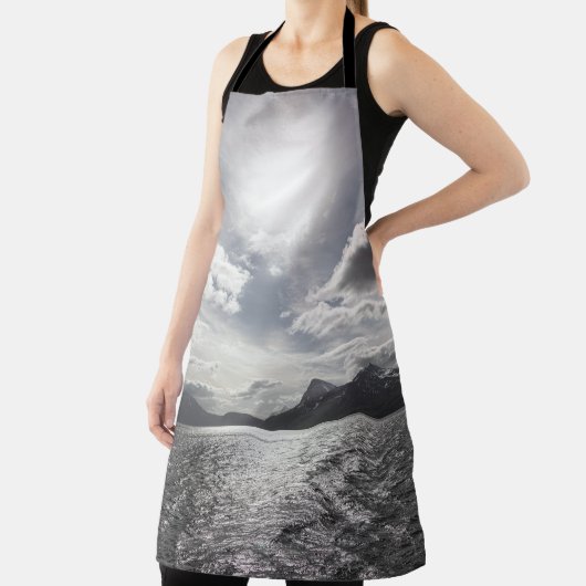 ノルウェー風景写真 エプロン (インサイチュ)