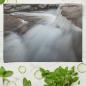 ノルウェー風景写真 キッチンタオル (折り畳み)