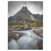 ノルウェー風景写真 クリップボード (裏面)