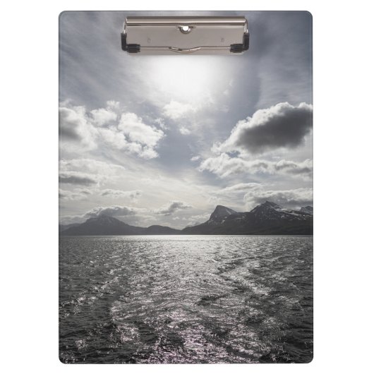 ノルウェー風景写真 クリップボード (正面)