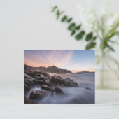 ノルウェー風景写真 シーズンポストカード (スタンド正面)