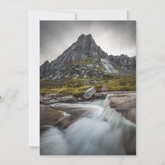 ノルウェー風景写真 セーブザデート (正面)