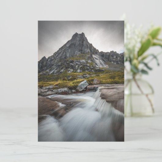 ノルウェー風景写真 セーブザデート (スタンド正面)