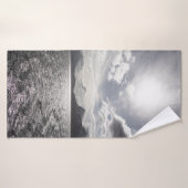 ノルウェー風景写真 バスタオル (バスタオル)