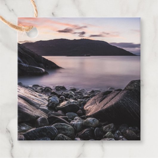 ノルウェー風景写真 フェイバータグ (正面)