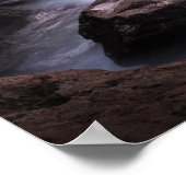 ノルウェー風景写真 ポスター (角)