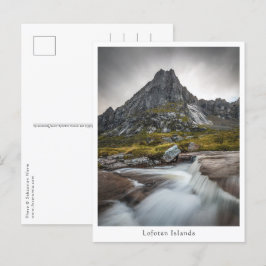 ノルウェー風景写真 ポストカード