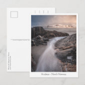 ノルウェー風景写真 ポストカード (正面/裏面)